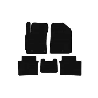 Rubber Floor Mats Carsuit (2018-2021, Black)