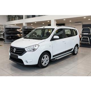 Side Steps X5-Type (2 pcs, Aluminum) Dacia Lodgy 2012-2022 photo 1