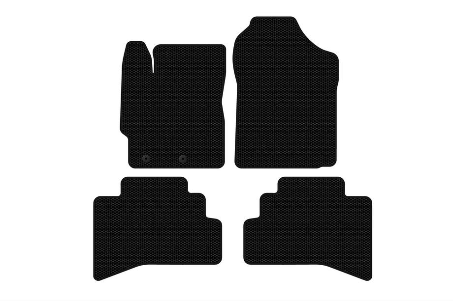 Toyota Prius C 2012-2019 Rubber Floor Mats Carsuit (Black) Image