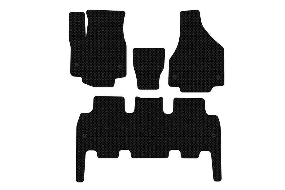 Chrysler Pacifica 2016- Rubber Floor Mats Carsuit (Black) Image