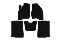 Ford Explorer 2011-2019 Rubber floor mats Carsuit (2015-2017, 2 rows, 7-seater, black) photo 1
