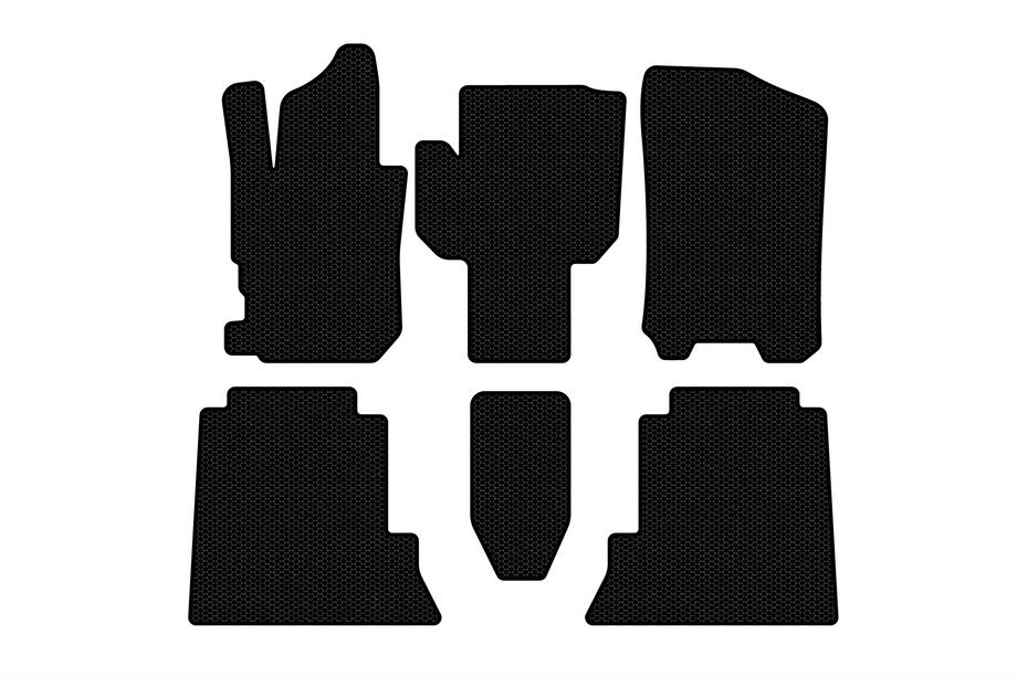 Honda FR-V 2004-2009 Rubber Floor Mats Carsuit (Black) Image