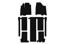 Toyota Sienna 2010-2020 Rubber floor mats Carsuit (3 rows, black) photo 1