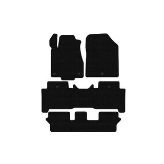 Rubber floor mats Carsuit (3 rows, black) Acura MDX 2007-2013 photo 1