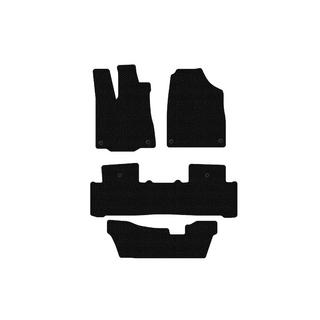 Rubber floor mats Carsuit (3 rows, black) photo 1