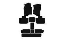 Cadillac Escalade 2007-2014 Rubber floor mats Carsuit (3 rows, black) photo 1