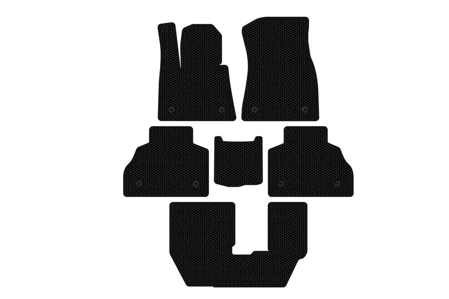 BMW X7 G07 2019- Rubber floor mats Carsuit (3 rows, black) Image