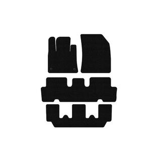 Rubber Floor Mats Carsuit V1 (3 Rows, Black) Citroen C-4 Picasso 2013–2022 photo 1