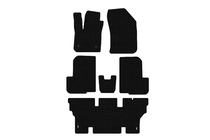 Dacia Lodgy 2012-2022 Rubber Floor Mats Carsuit (3 Rows, 7-Seater, Black) photo 1