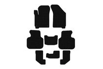 Dodge Journey 2008-2020 Rubber floor mats Carsuit (2008-2011, 3 rows, black) photo 1