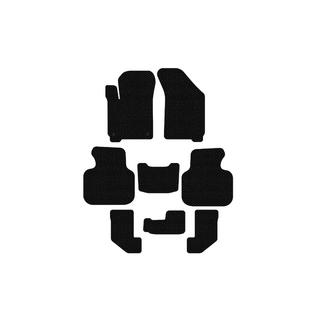 Rubber floor mats Carsuit (2008-2011, 3 rows, black) Dodge Journey 2008-2020 photo 1