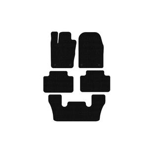 Rubber floor mats Carsuit (3 rows, black) Dodge Durango 2010- photo 1