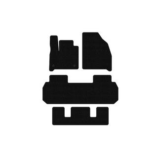 Rubber floor mats Carsuit (3 rows, black) photo 1