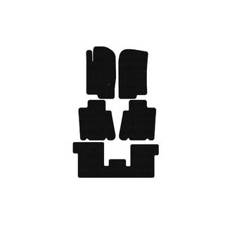 Rubber floor mats Carsuit (3 rows, black) photo 1