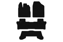 Honda Pilot 2015-2022 Rubber floor mats Carsuit (3 rows, black) photo 1