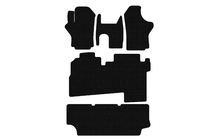 Hyundai H200, H1, Starex 1998-2007 Rubber floor mats Carsuit (2004-2007, 3 rows, 8-seater, black) photo 1
