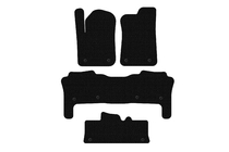Infiniti QX56 2010-2013 Rubber floor mats Carsuit (3 rows, black) photo 1