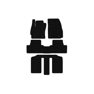 Rubber floor mats Carsuit (3 rows, black) photo 1