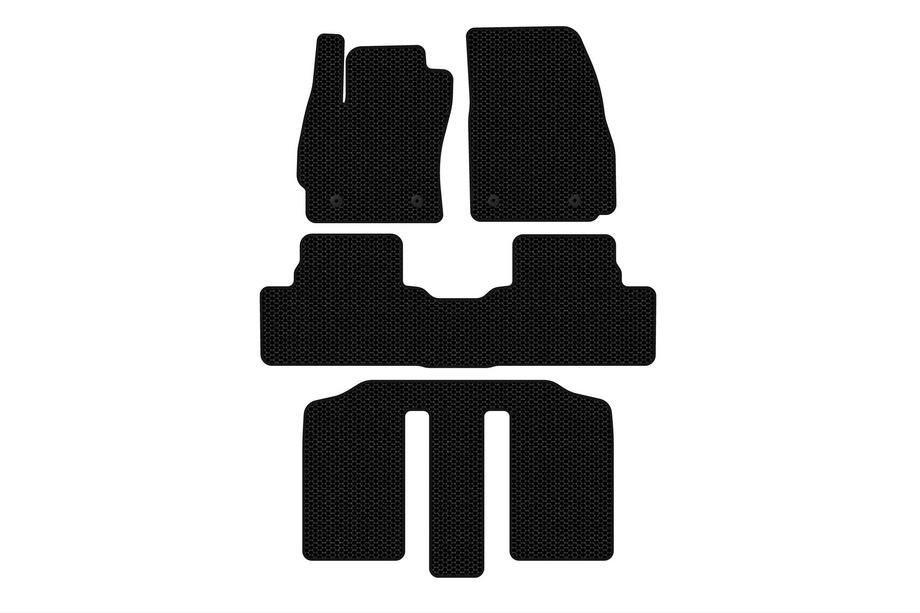 Mazda 5 2010-2018 Rubber floor mats Carsuit (3 rows, black) Image