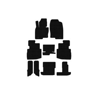 Rubber Floor Mats Carsuit (3 Rows, 7-Seater, Black) photo 1
