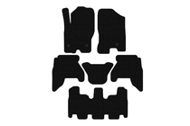Nissan Pathfinder R51 2005-2014 Carsuit V1 rubber floor mats (3 rows, black, 2010-2014) photo 1