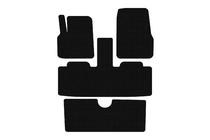 Renault Espace 2002-2014 Rubber Floor Mats Carsuit (3 Rows, 7-Seater, Black) photo 1