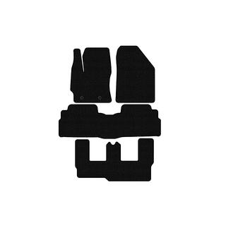 Rubber Floor Mats Carsuit (3 Rows, 7-Seater, Black) Toyota Verso 2009–2018 photo 1