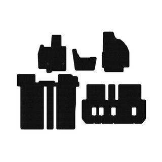 Rubber Floor Mats Carsuit (3 Rows, 6-Seater, Black) photo 1