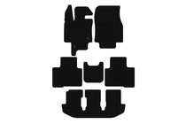 Toyota Highlander 2019- Rubber Floor Mats Carsuit (3 Rows, 7-Seater, Black) photo 1