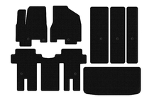 Kia Carnival 2014-2020 Rubber floor mats Carsuit (full interior, black) photo 1