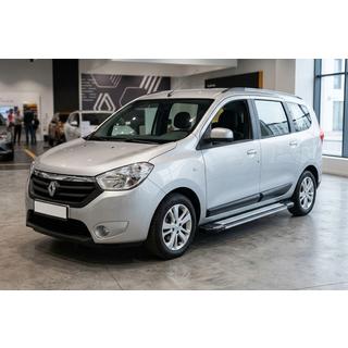 Side Steps Rainbow (2 pcs, Aluminum) Renault Lodgy 2013-2022 photo 1