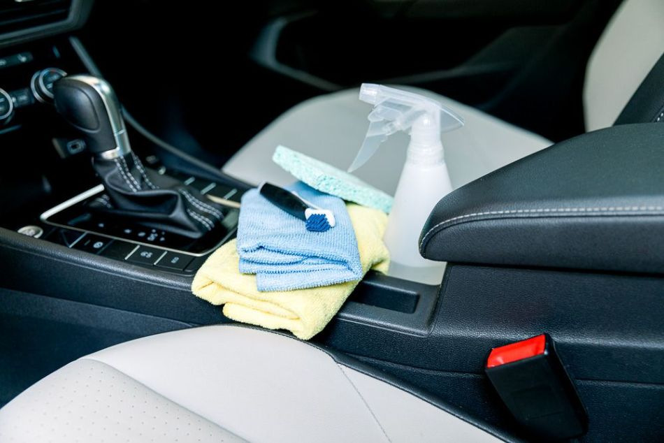 Why is dry cleaning of the car interior necessary?