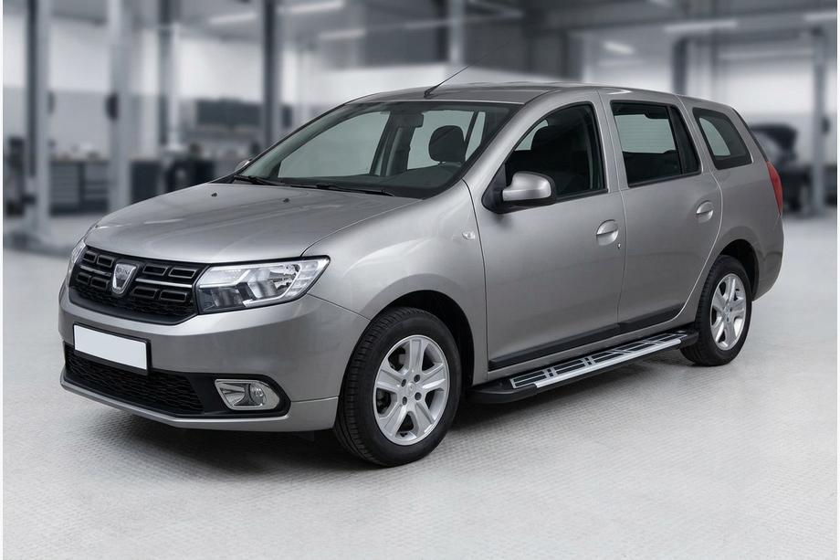 Dacia Logan MCV 2013-2020 Side Steps Sunrise (2 pcs, Aluminum) Image