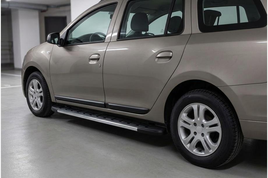 Dacia Logan MCV 2013-2020 Side Steps Duru (2 pcs, Aluminum) Image