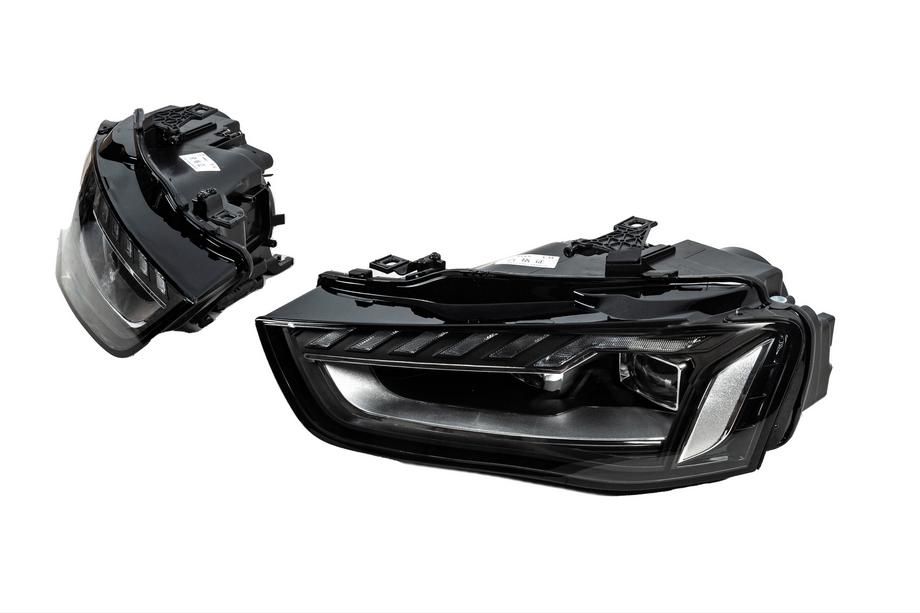 Audi A4 B8 2007-2015 Front Full LED Headlights (2012-2015, Xenon to LED, 2 pcs) Photo 2