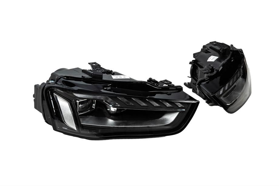 Audi A4 B8 2007-2015 Front Full LED Headlights (2012-2015, Xenon to LED, 2 pcs) Photo 3