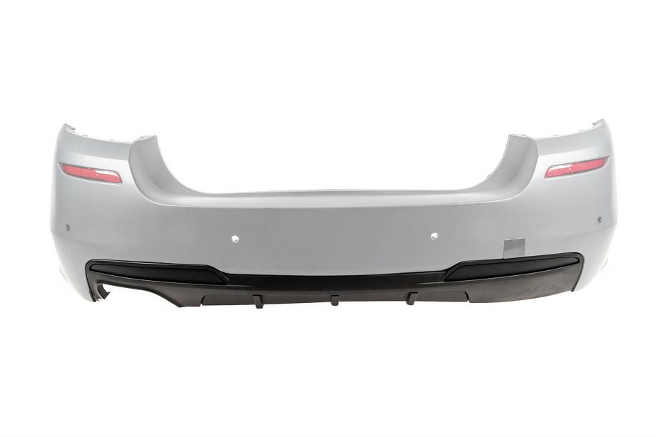 BMW 5 Series F10/F11 2010–2016 Rear bumper diffuser for single-side dual exhaust (for M-Performance) Image