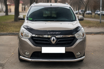 Dacia Lodgy 2012-2022 Front Bull Bar ST008 (Stainless Steel) photo 1