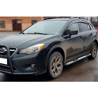 Side Bars BB002 (2 pcs, Stainless Steel) Subaru XV 2011-2017 photo 1