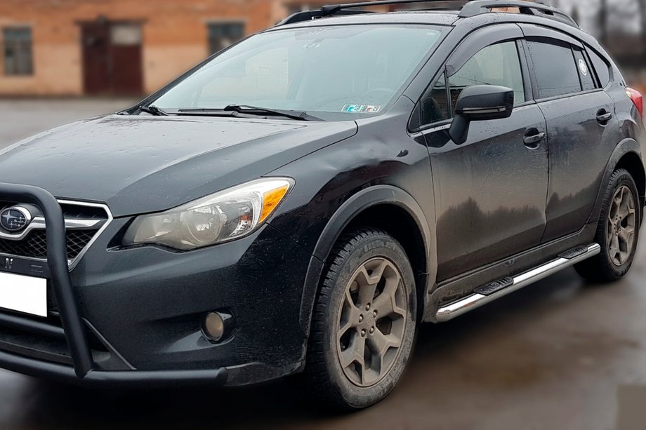 Subaru XV 2011-2017 Side Bars BB002 (2 pcs, Stainless Steel) Image