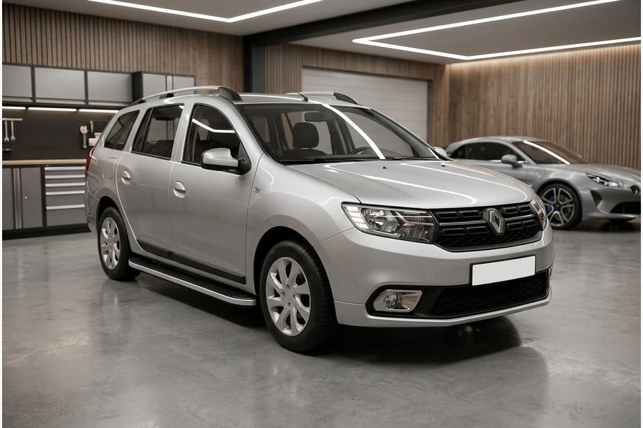 Dacia Logan MCV 2013-2020 Side Steps Tayga (2 pcs, Aluminum) Image