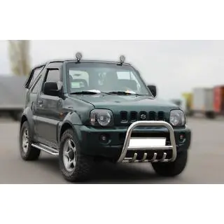 Bull Bar F2-01 (Stainless Steel) Suzuki Jimny 1998-2018 photo 2