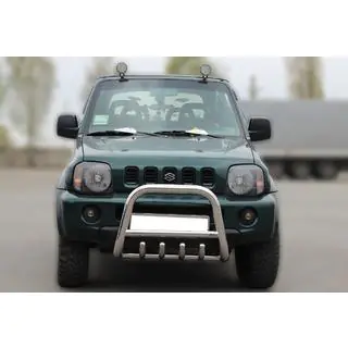 Bull Bar F2-01 (Stainless Steel) Suzuki Jimny 1998-2018 photo 1