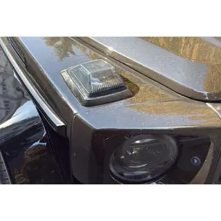 Hood Turn Signals W464-Black V2 (2018-2022, 2 pcs)