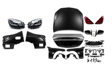 Mercedes S-class W221 2005-2013 Facelift Kit to W222 (without bumpers) photo 1