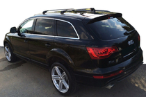 Audi Q7 2005-2015 Roof rack (cross bars) for integrated roof rails lockable WingCarrier V2 (2 pcs) Black photo 19