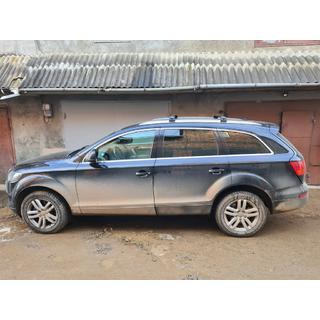 Roof rack (cross bars) for integrated roof rails lockable WingCarrier V2 (2 pcs) Audi Q7 2005-2015 photo 2