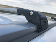 Renault Lodgy 2013-2022 Roof rack (cross bars) for integrated roof rails lockable WingCarrier V2 (2 pcs) Gray photo 2