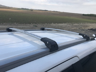 Renault Lodgy 2013-2022 Roof rack (cross bars) for integrated roof rails lockable WingCarrier V2 (2 pcs) Gray photo 19