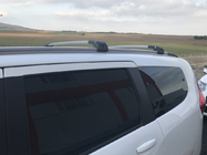 Renault Lodgy 2013-2022 Roof rack (cross bars) for integrated roof rails lockable WingCarrier V2 (2 pcs) Gray photo 20